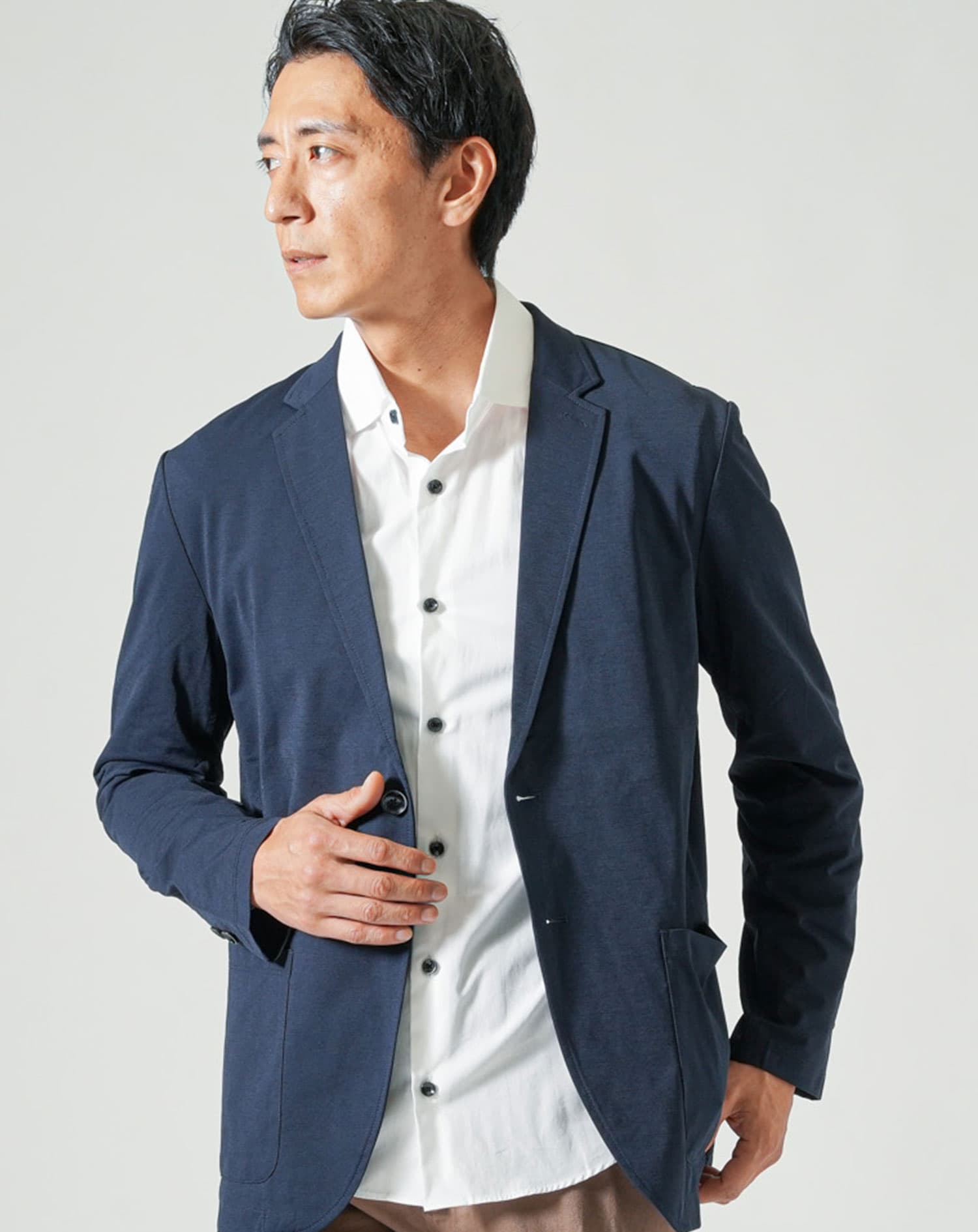 ハイブリッドテーラードジャケット