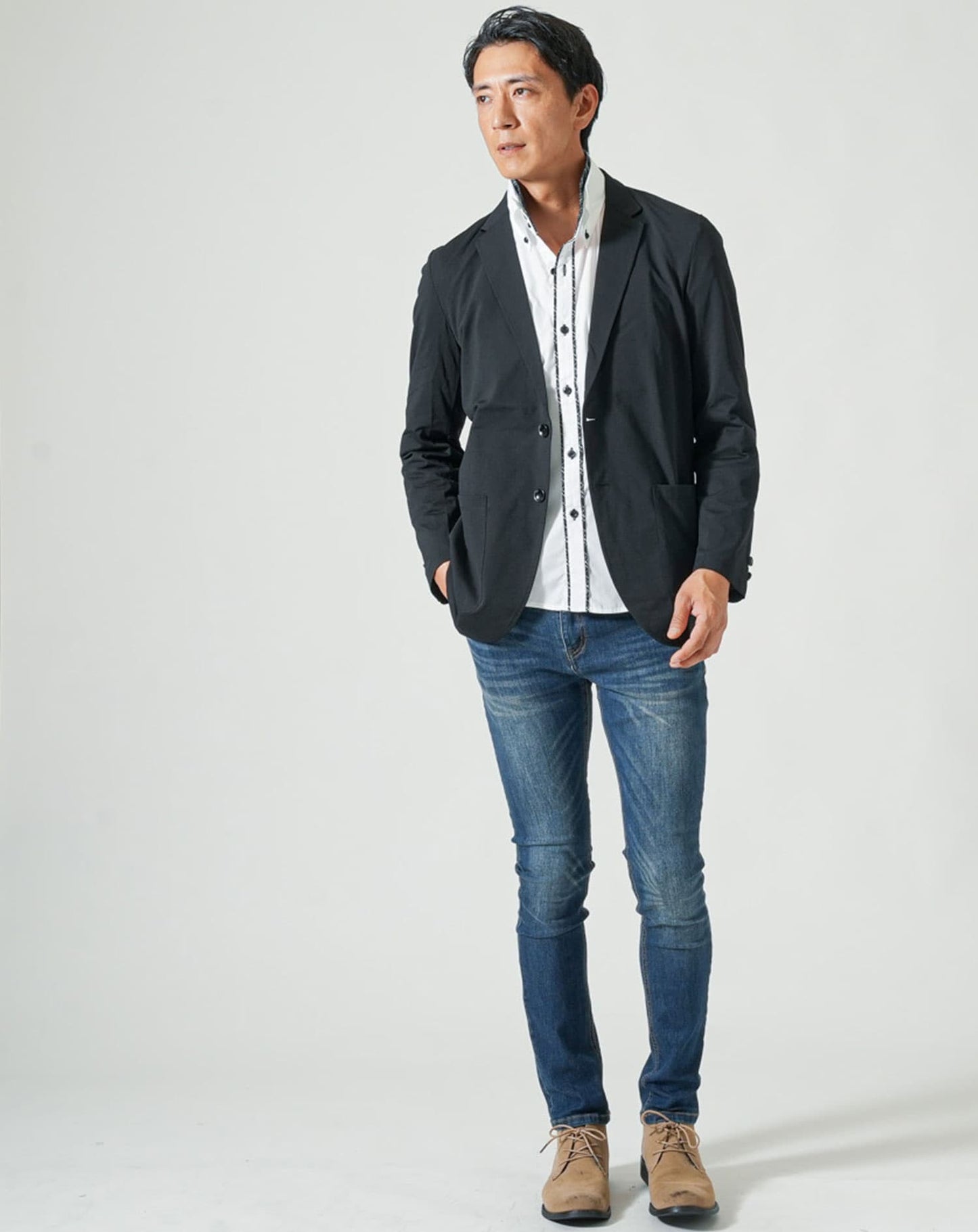 ハイブリッドテーラードジャケット