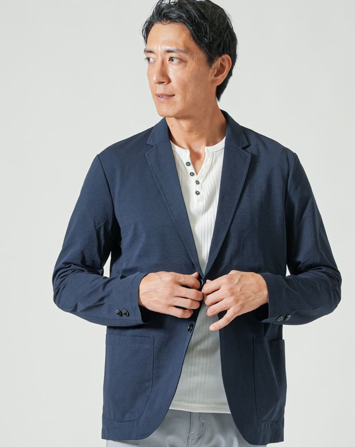 ハイブリッドテーラードジャケット