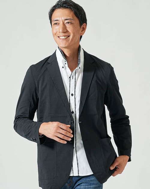 ハイブリッドテーラードジャケット