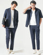 涼しいジャケット×涼しいシャツ×涼しいパンツ　「仕事⇔私服」3点セット