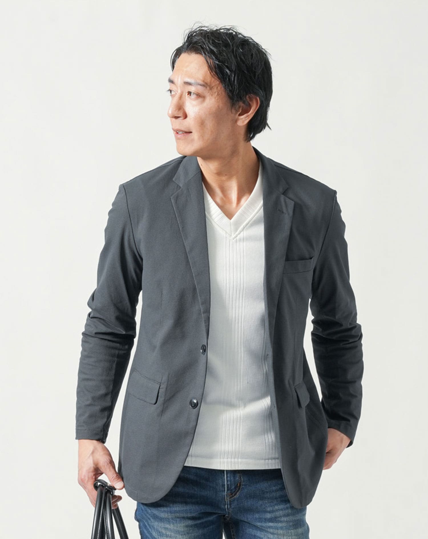 サマージャケット メンズ 夏 涼しい 長袖 テーラードジャケット 薄手