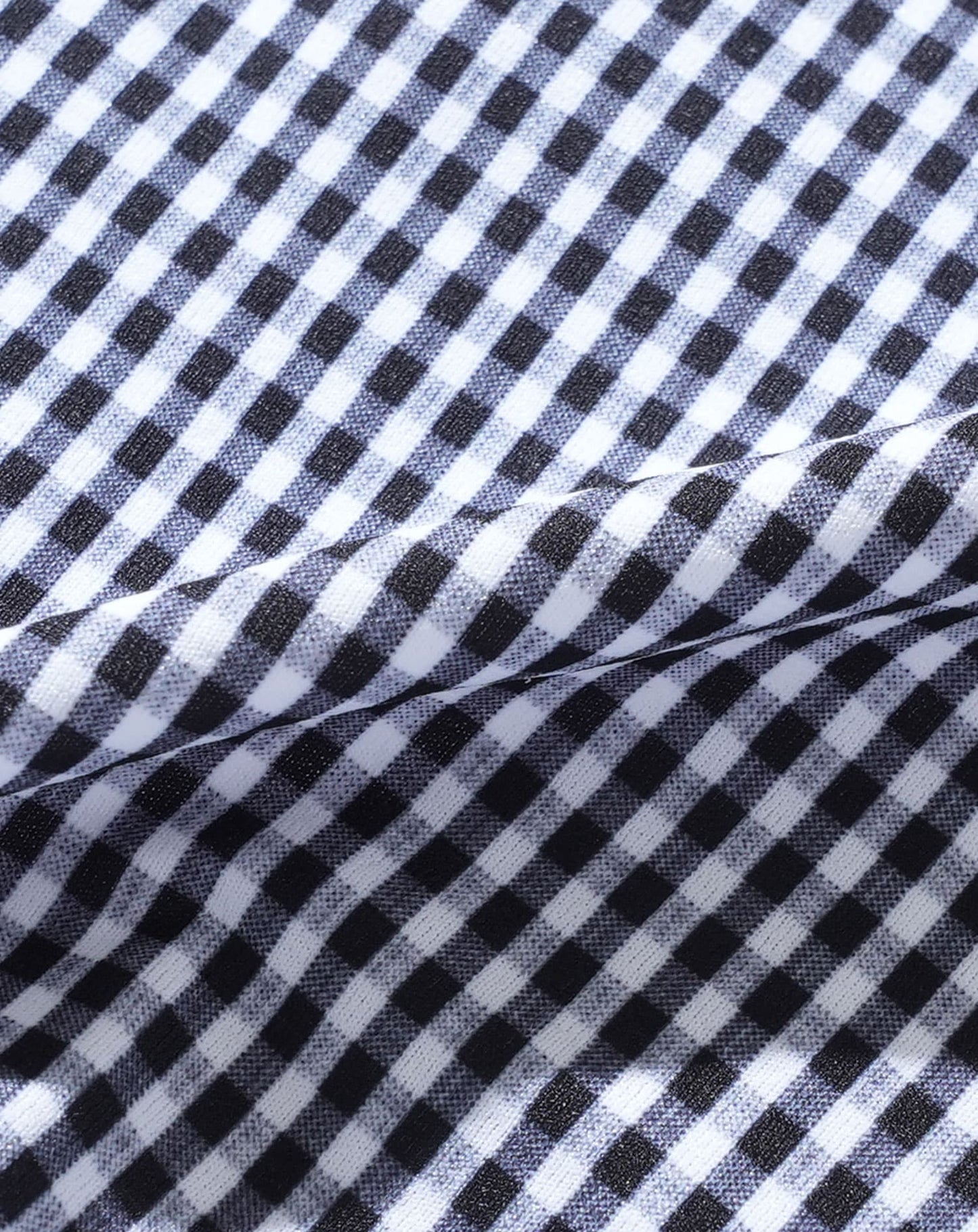 柄入りストレッチホリゾンタル長袖カットシャツ