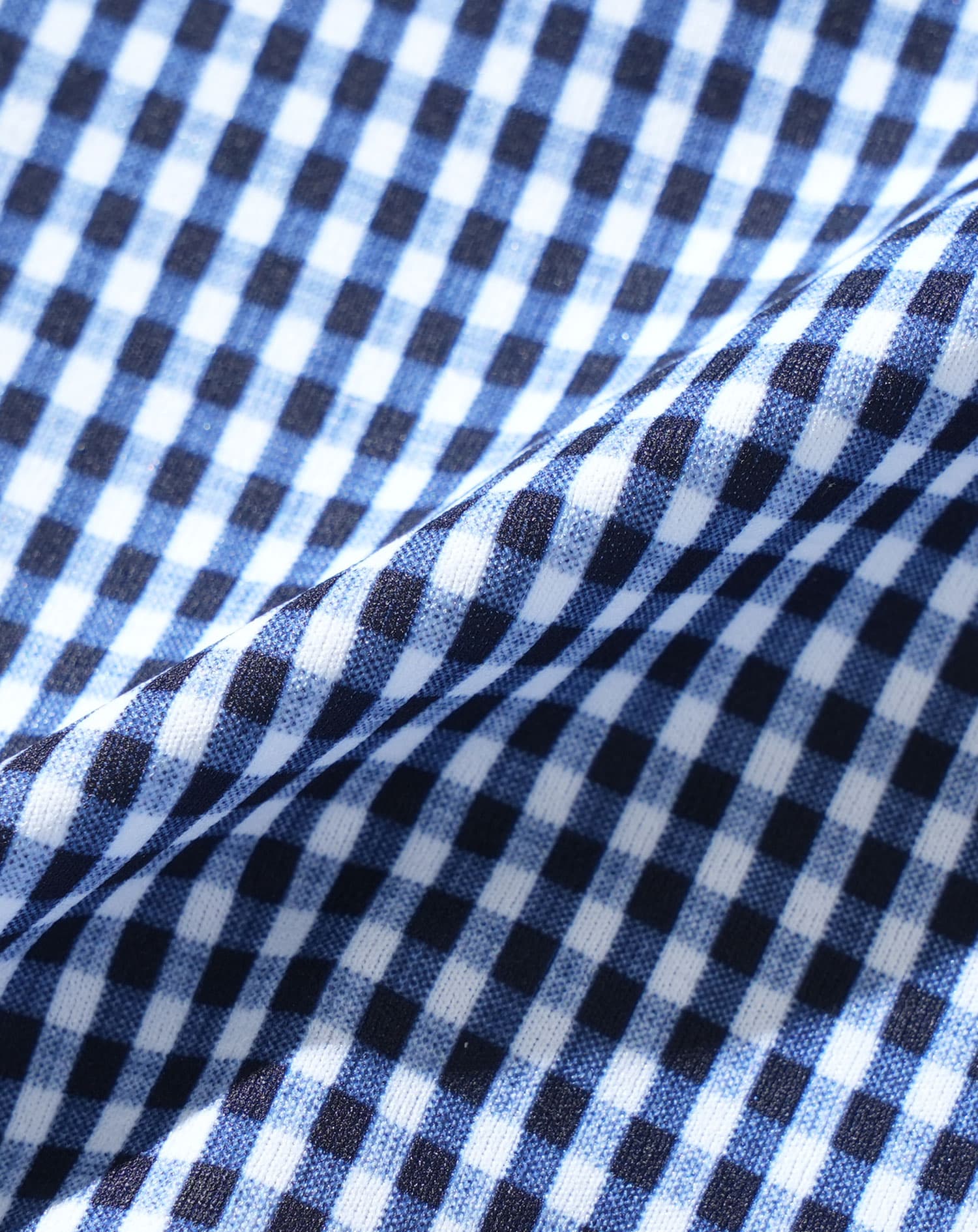 柄入りストレッチホリゾンタル長袖カットシャツ