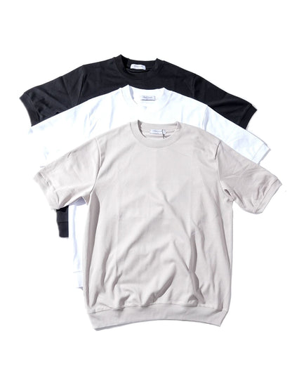 お得な3枚セット スムースコットン半袖クルーネックTシャツ