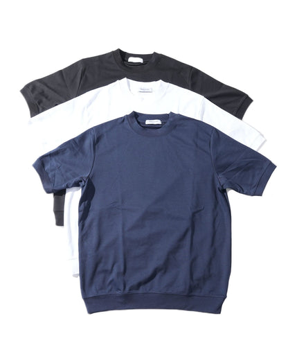 お得な3枚セット スムースコットン半袖クルーネックTシャツ