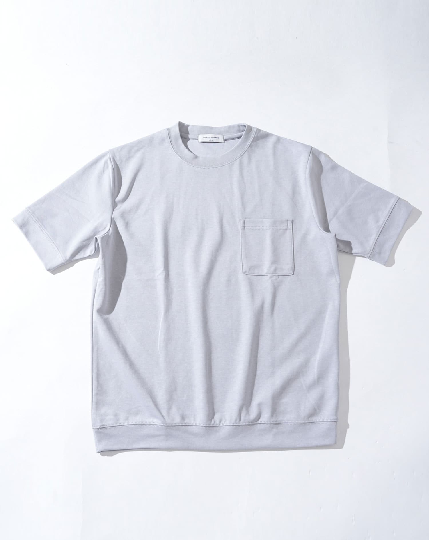 汗ジミ軽減 大人のスマート半袖Tシャツ