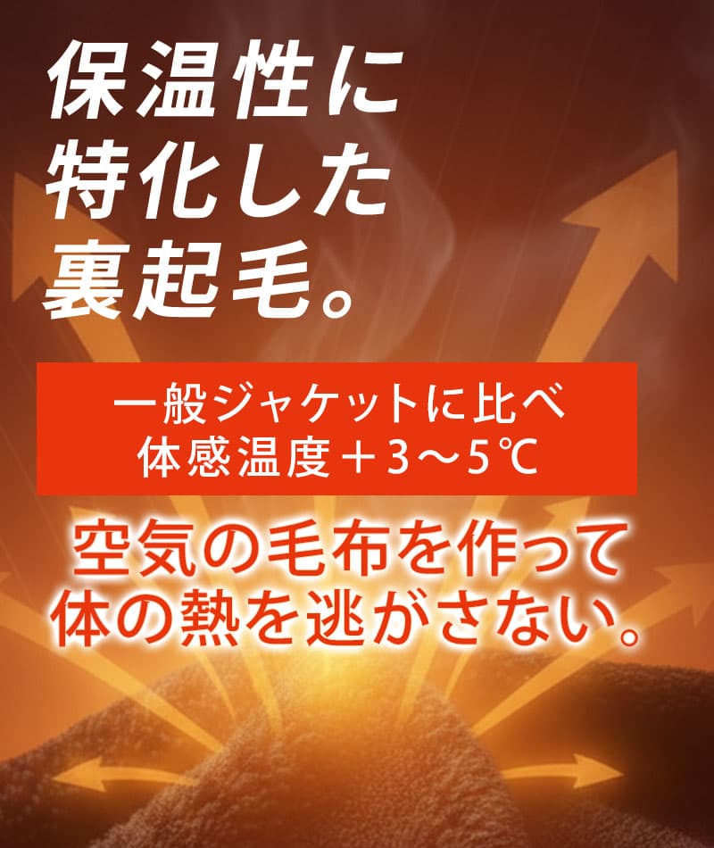 裏起毛素材ストレッチ長袖テーラードジャケット