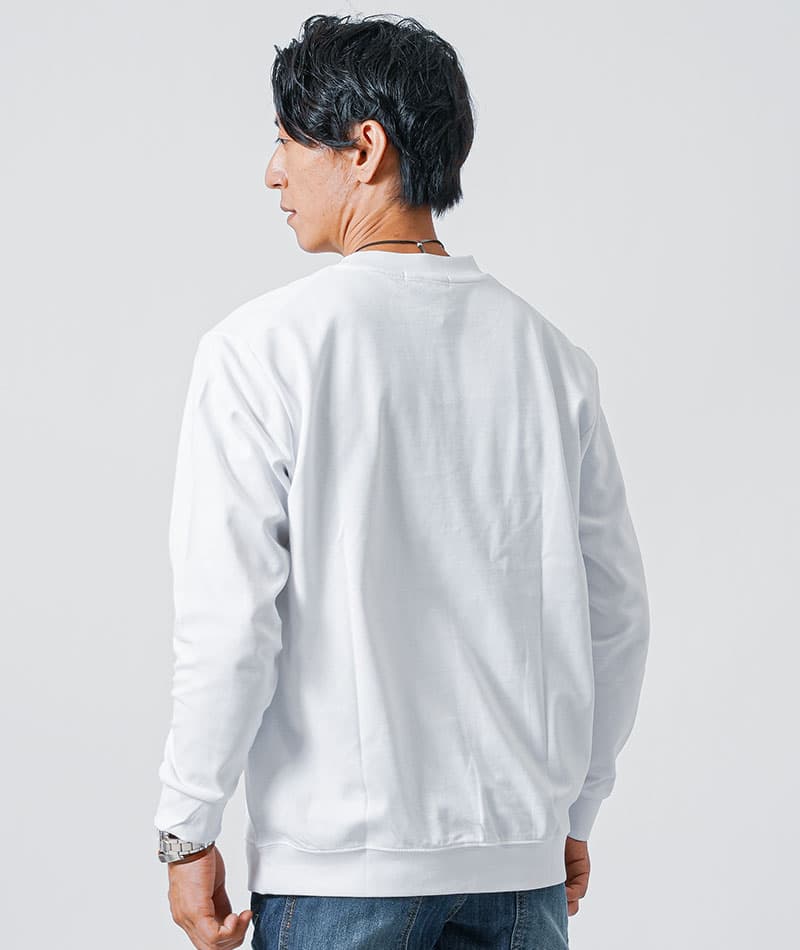 きちんと見えする＋5℃トレーナー