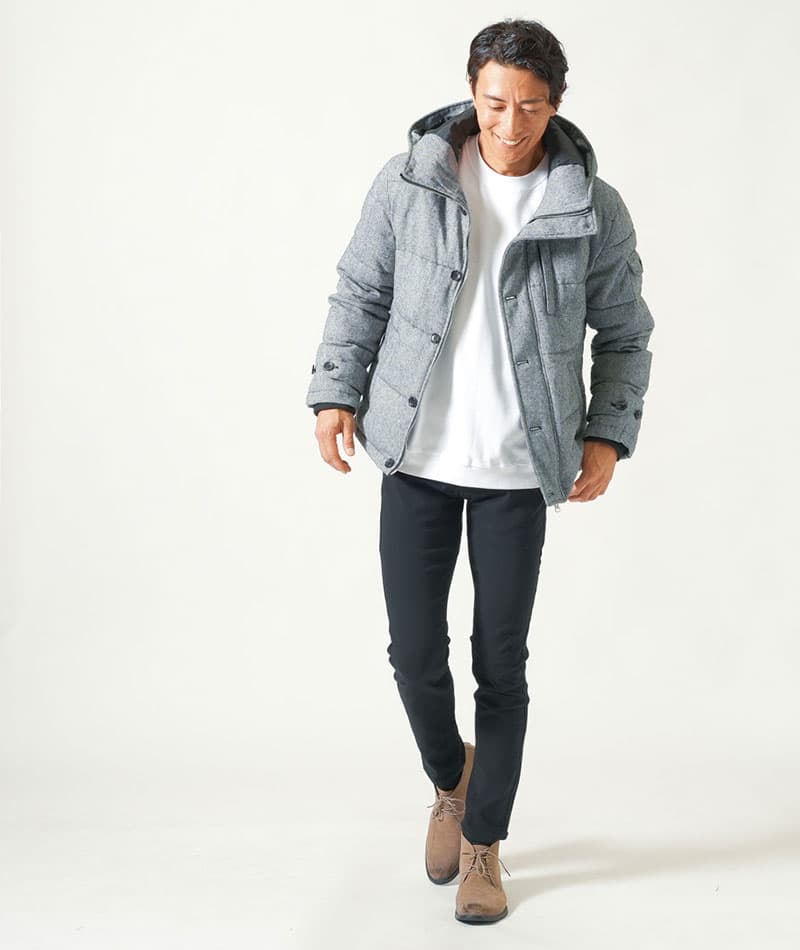 きちんと見えする＋5℃トレーナー