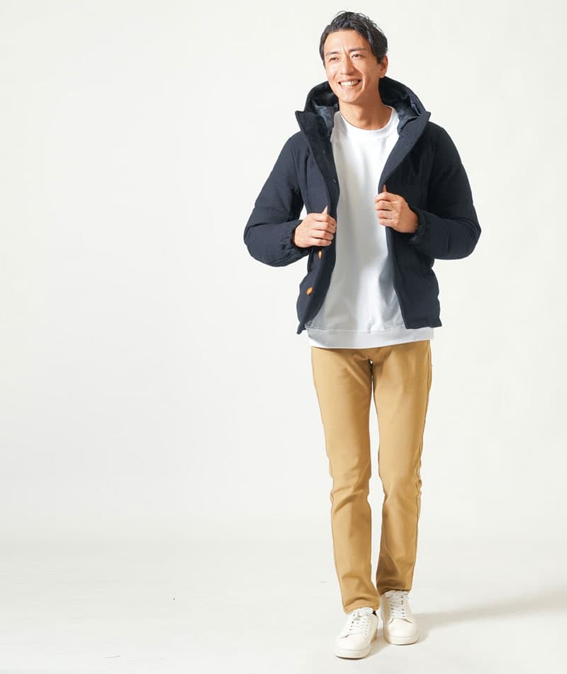 きちんと見えする＋5℃トレーナー