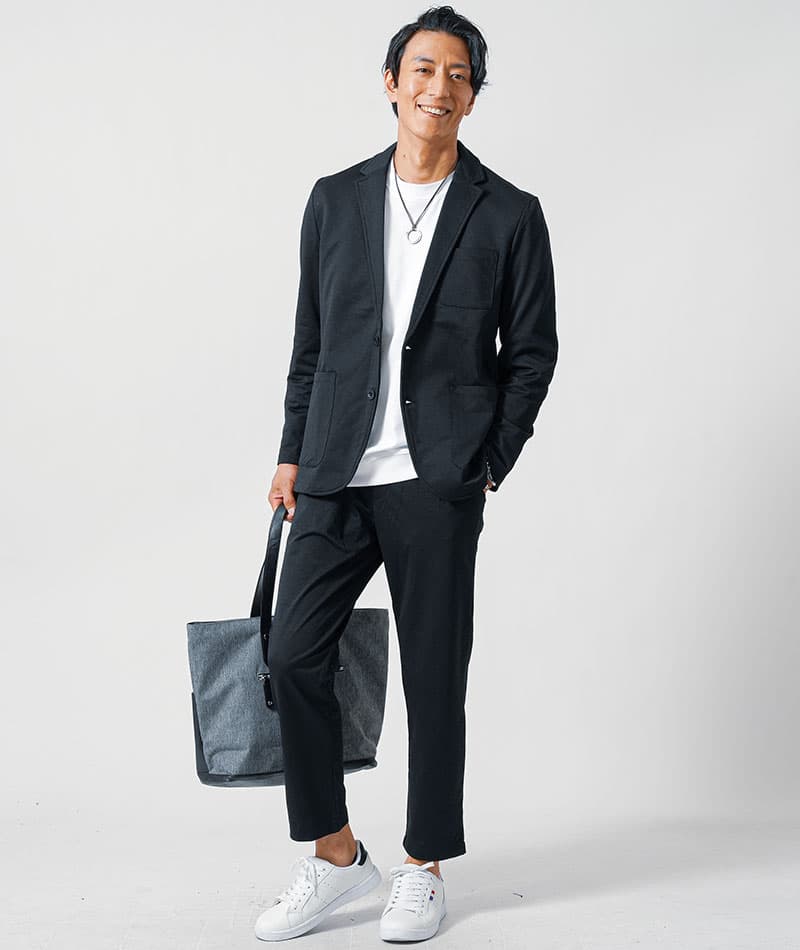 きちんと見えする＋5℃トレーナー