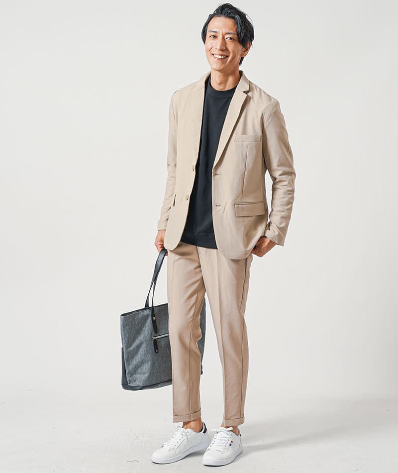 きちんと見えする＋5℃トレーナー