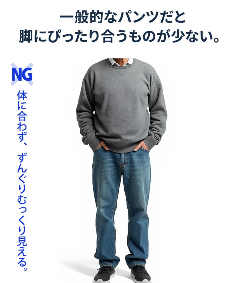 接触冷感スーパーストレッチスキニーアンクルデニムパンツ