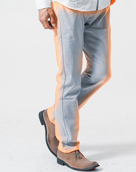 裏起毛スーパーストレッチスキニーテーパードチノカラーパンツ