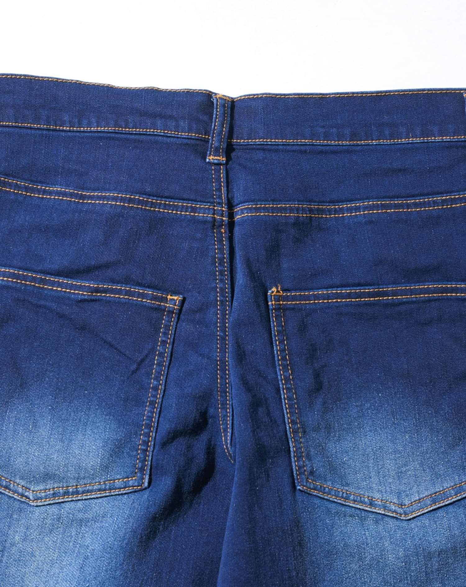 涼しく動きやすい接触冷感ストレッチデニムハーフパンツ