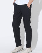 綿麻素材イージーパンツ