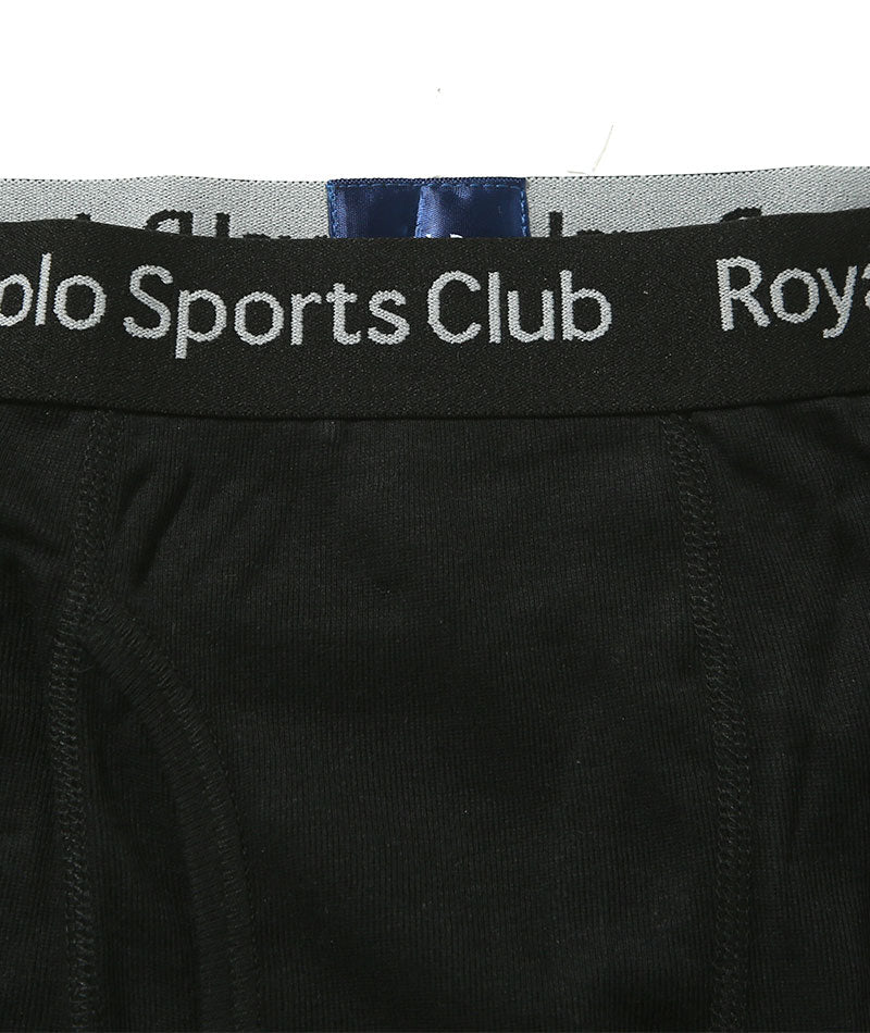 ROYAL POLO SPORTS CLUB(ロイヤルポロスポーツクラブ)前開き無地ボクサーパンツ　2枚セット