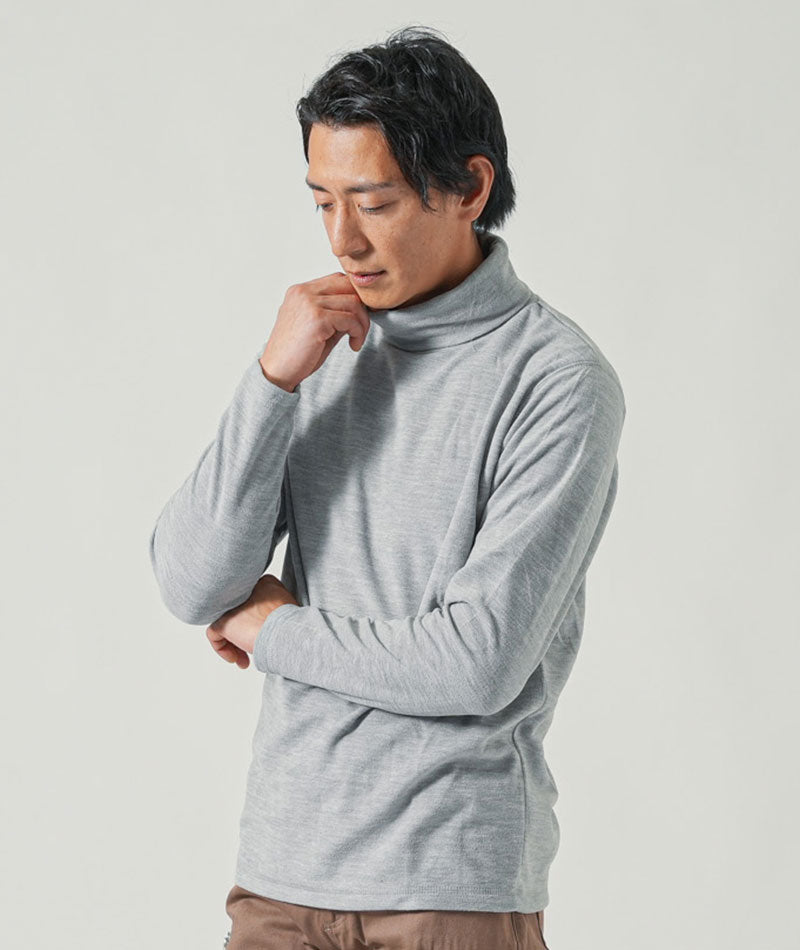 Tシャツ カットソー メンズ かっこいい モテる おしゃれ 裏起毛 ニット