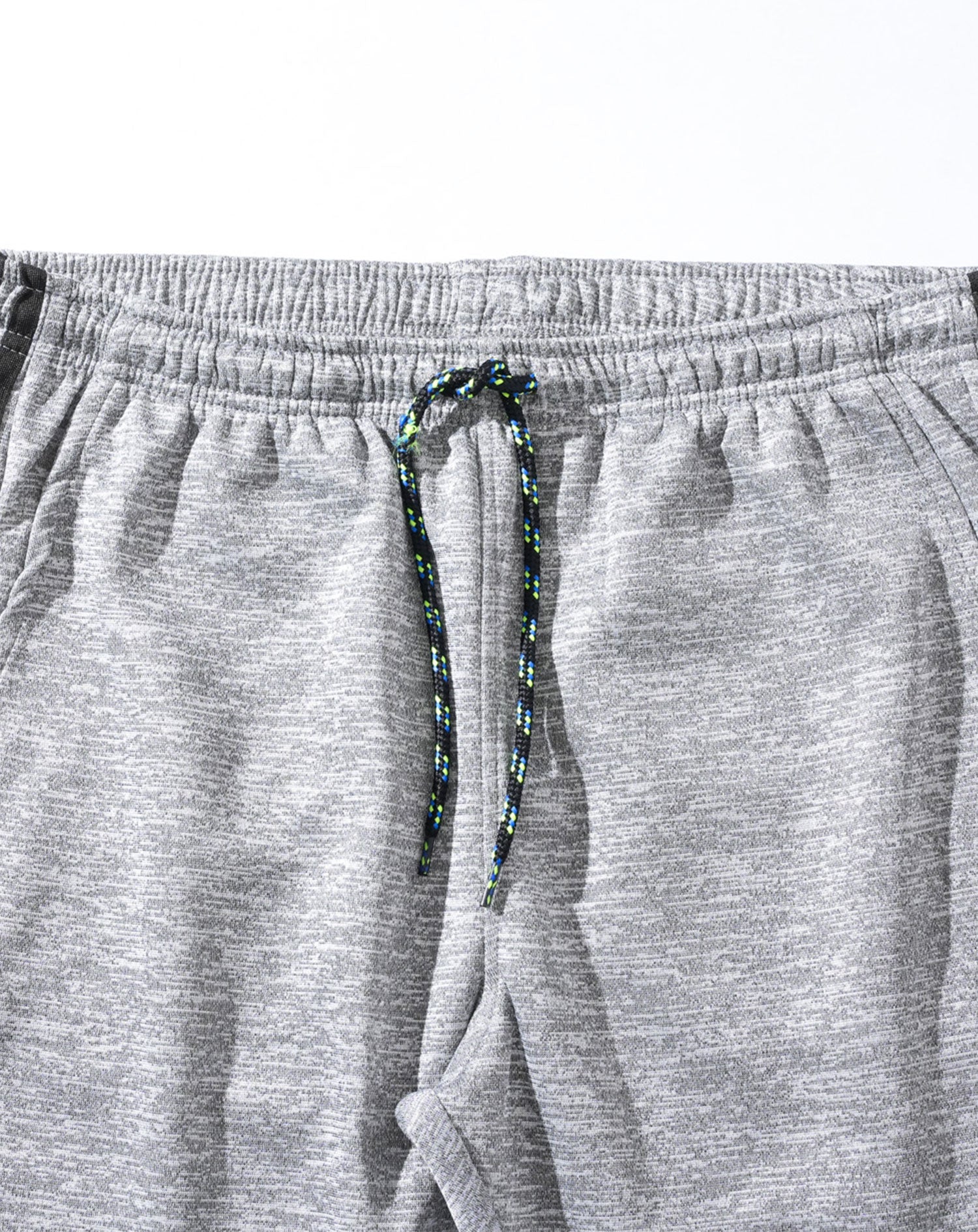 ドライ加工ダブルライン入りストレッチハーフパンツ