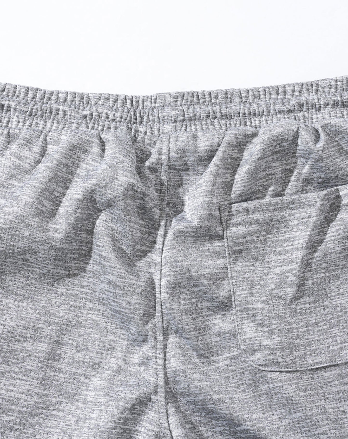 ドライ加工ダブルライン入りストレッチハーフパンツ