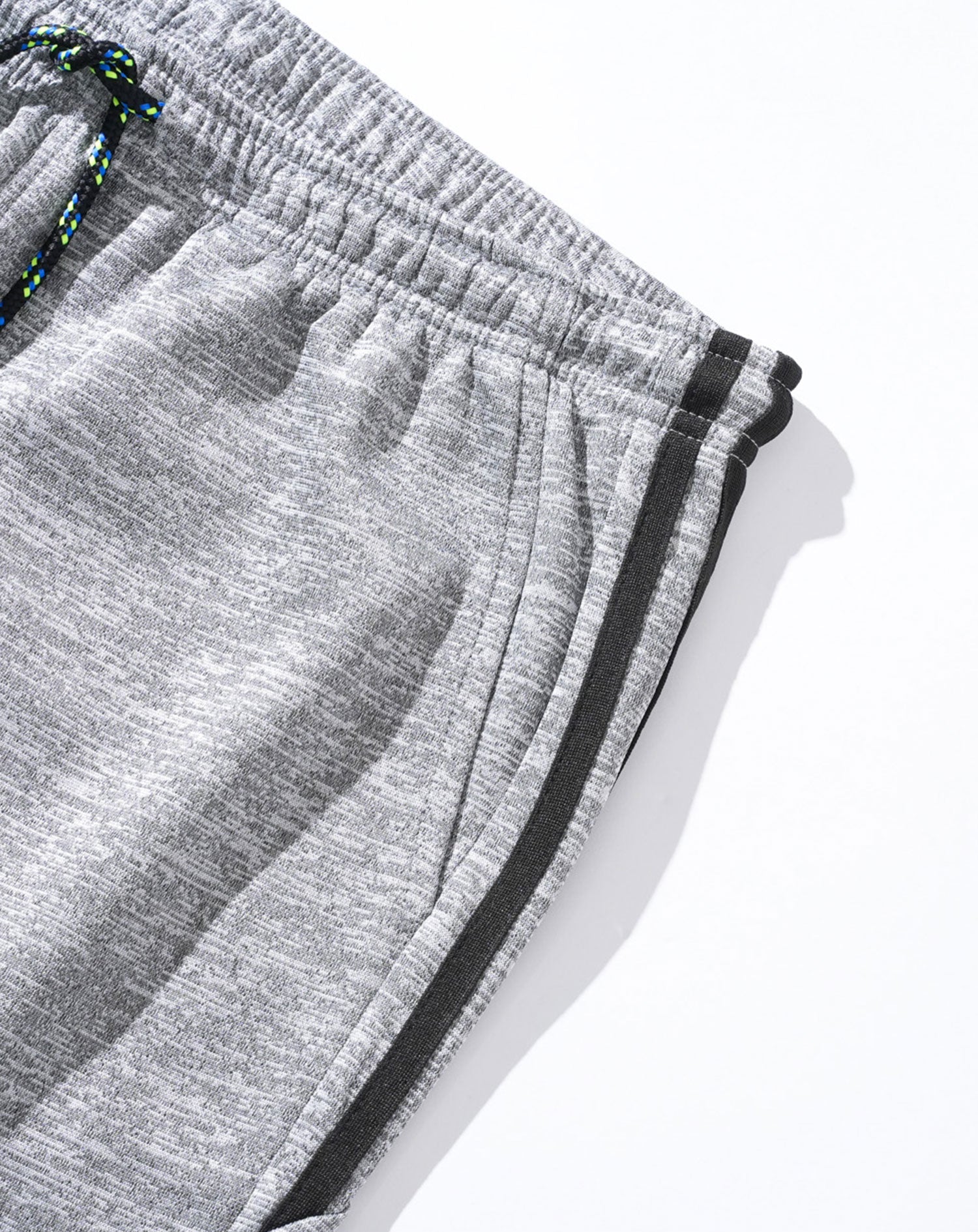 ドライ加工ダブルライン入りストレッチハーフパンツ