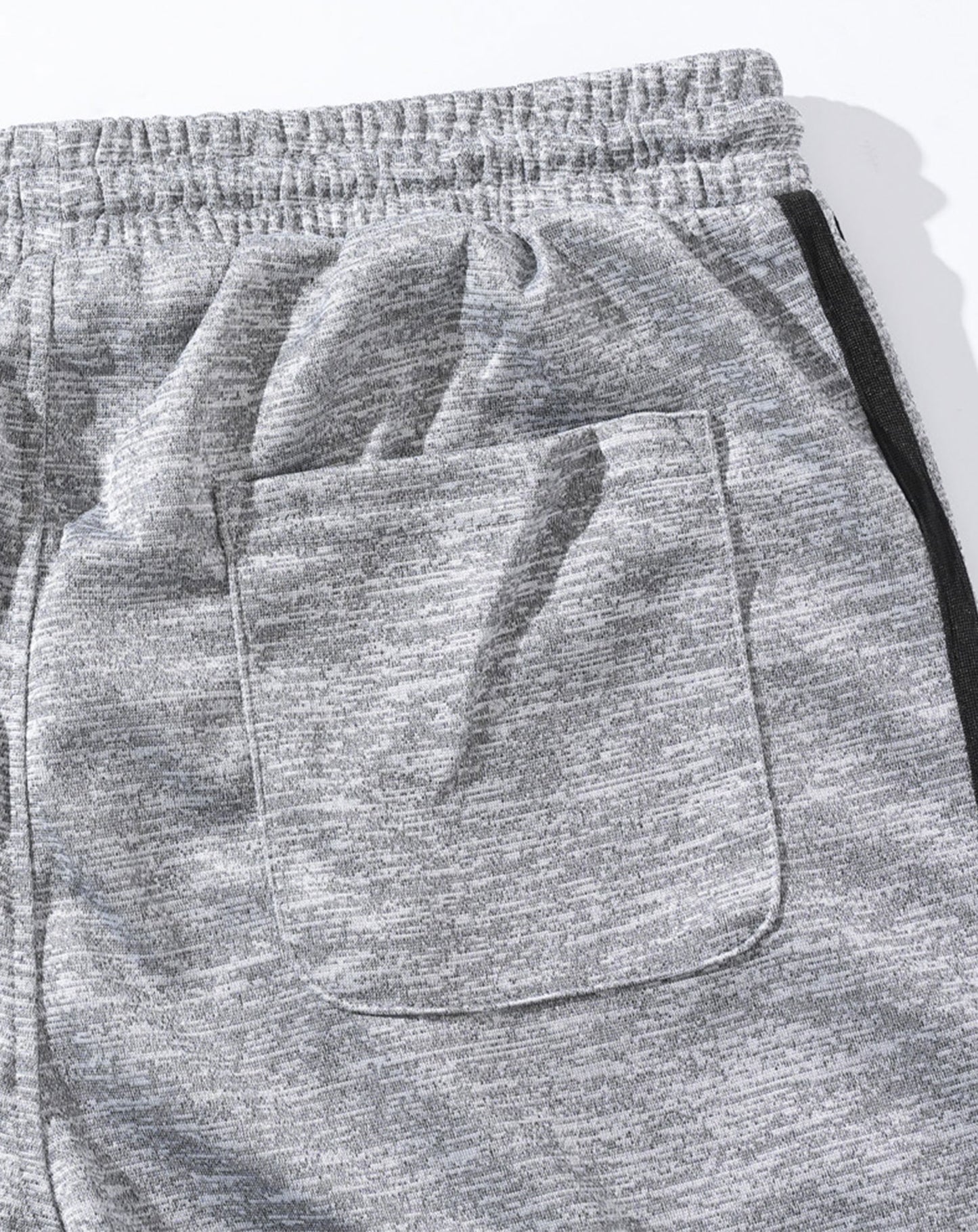 ドライ加工ダブルライン入りストレッチハーフパンツ