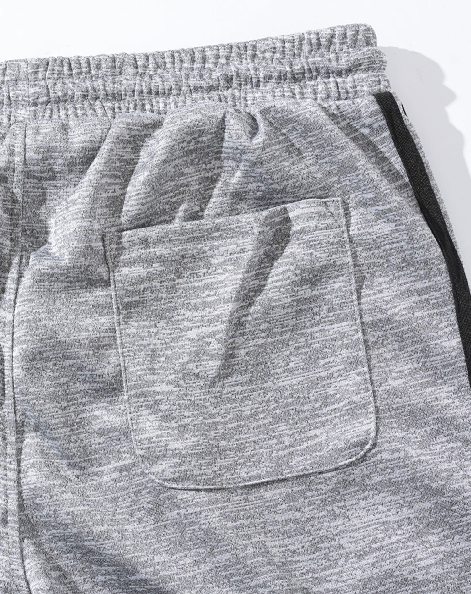 ドライ加工ダブルライン入りストレッチハーフパンツ