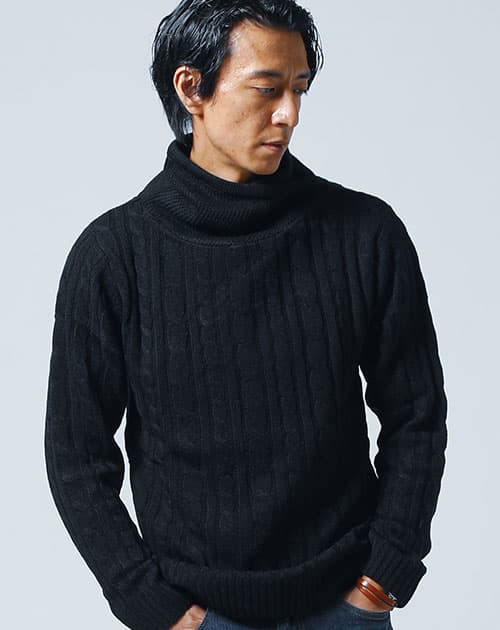 メルトン素材イタリアンカラーロングコート