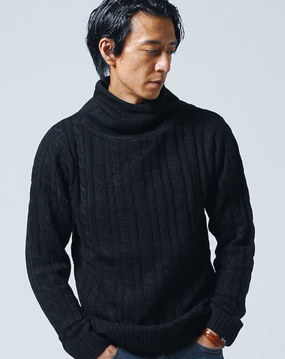 メルトン素材イタリアンカラーロングコート