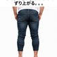ふくらはぎが楽な3ジップブーツカットフレアパンツ