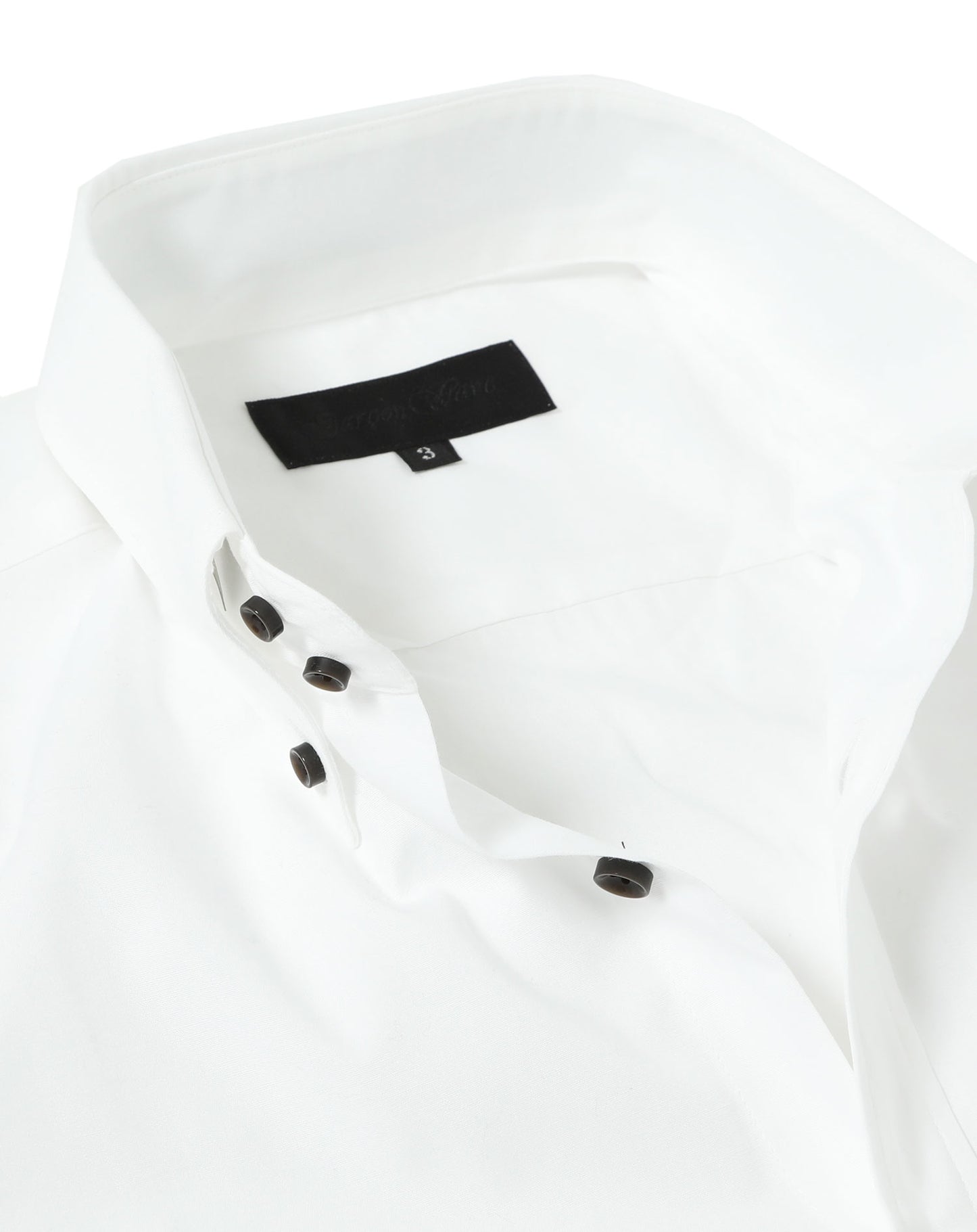 日本製スリムフィットボタンダウン長袖ブロードシャツ