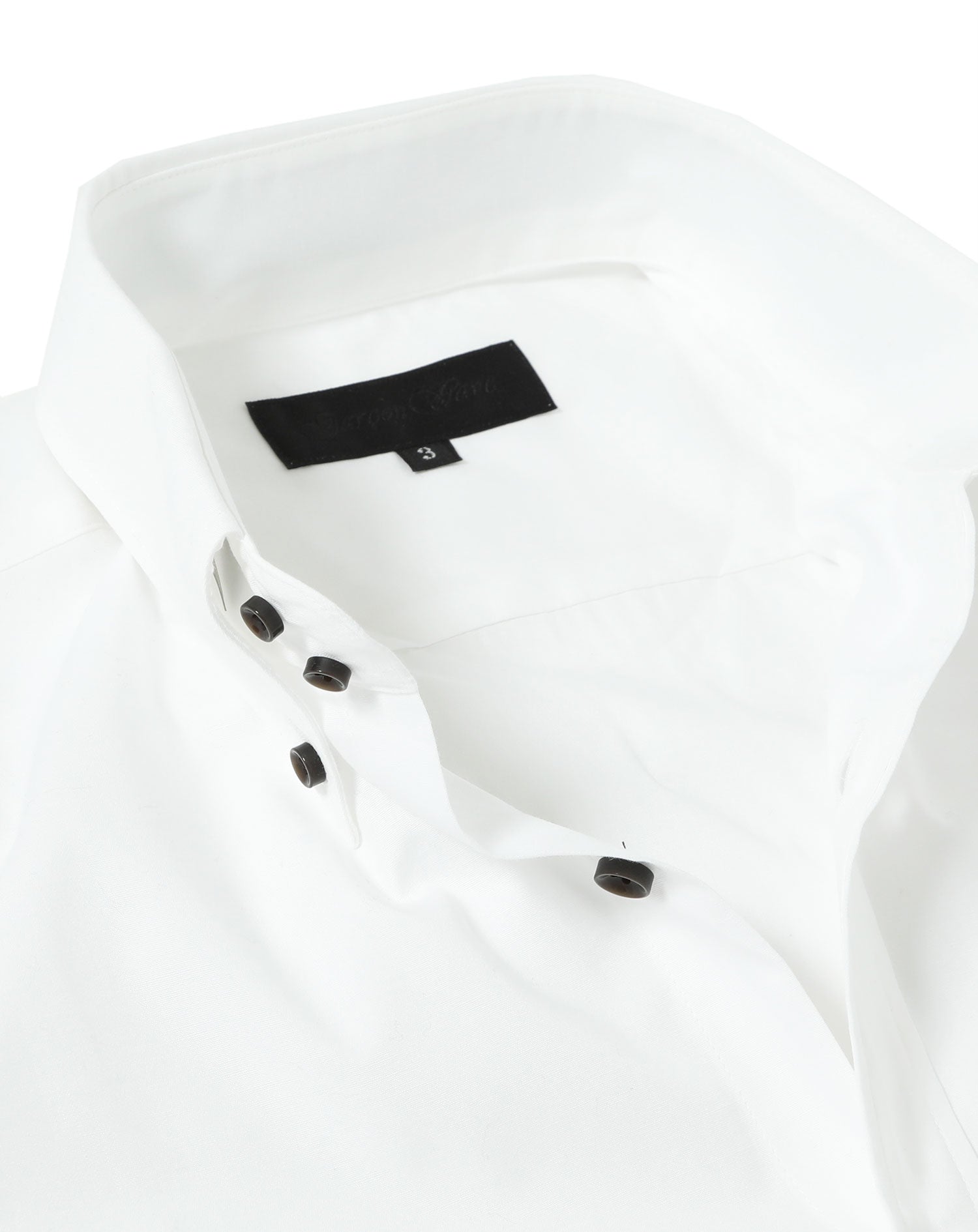 日本製スリムフィットボタンダウン長袖ブロードシャツ