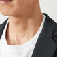 透けにくくきちんと見えプレミアムコットン半袖クルーネックTシャツ