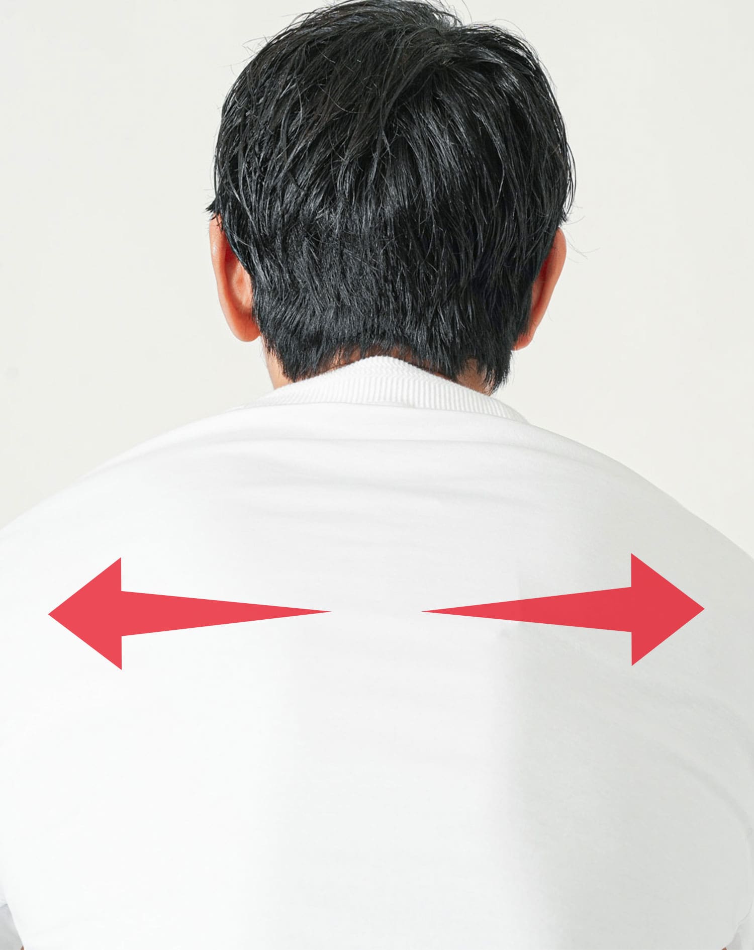 透けにくくきちんと見えプレミアムコットン半袖クルーネックTシャツ