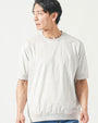 透けにくくきちんと見えプレミアムコットン半袖クルーネックTシャツ