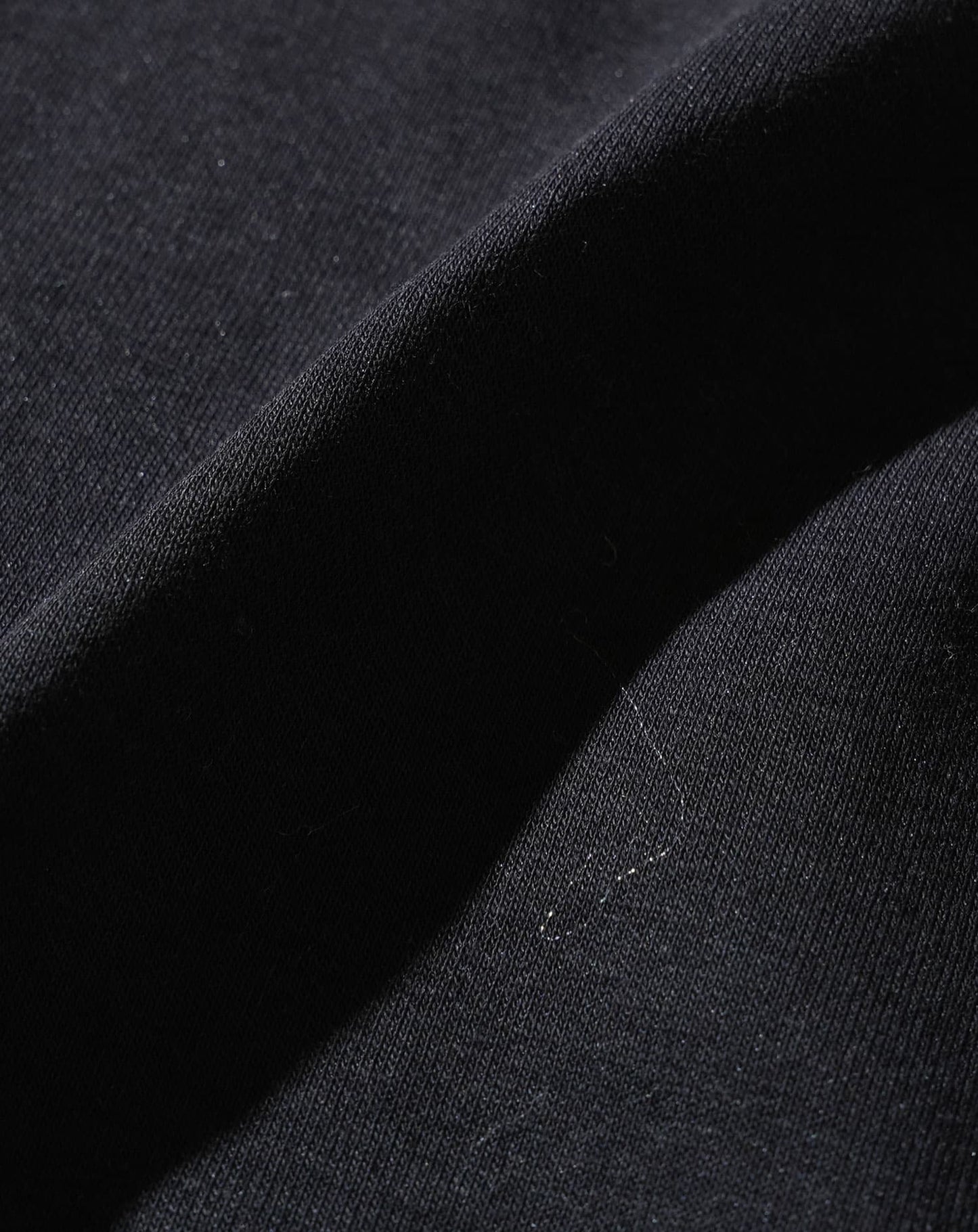 厚手生地スリムフィットストレッチ長袖VネックTシャツ