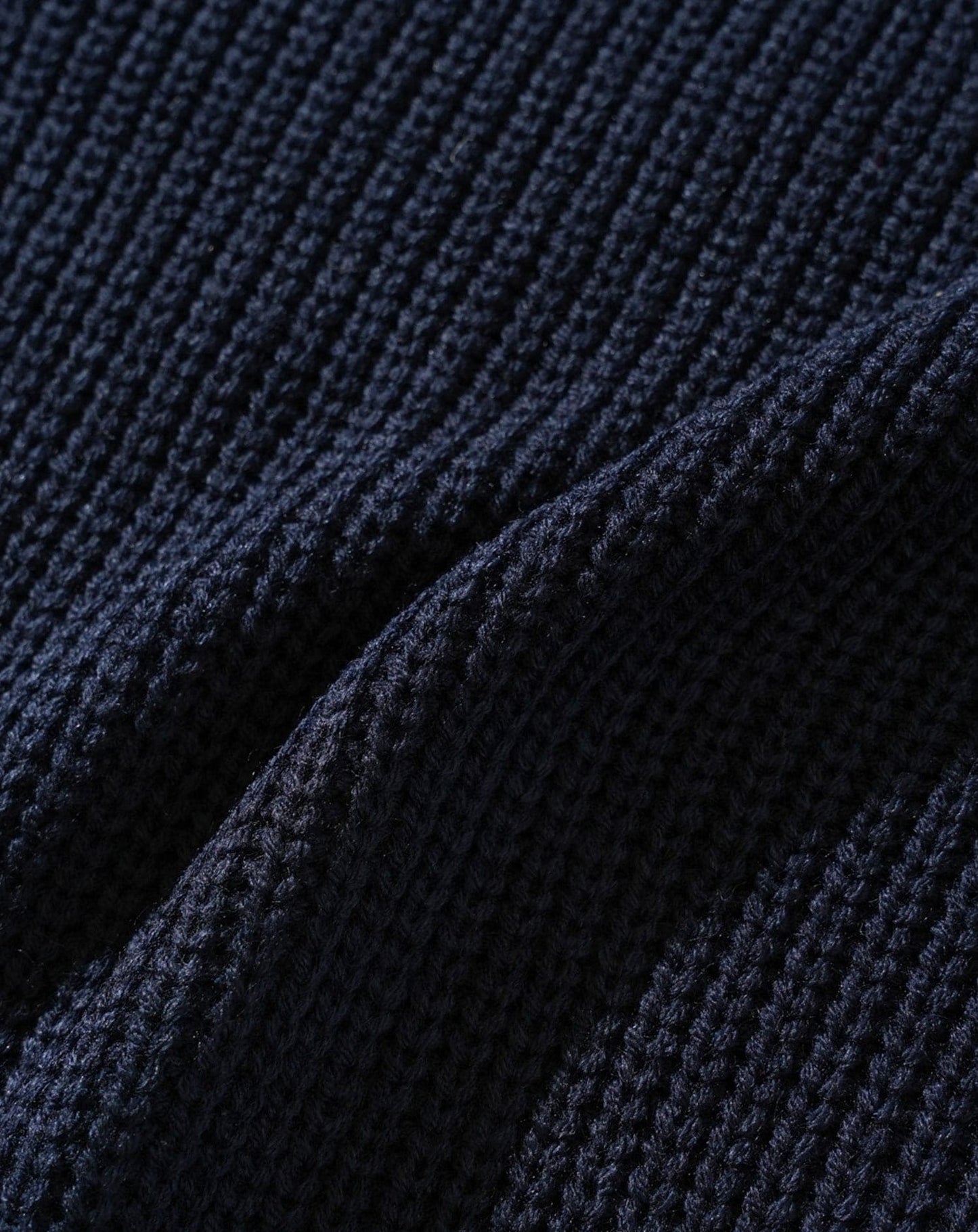 フェイクレイヤード長袖クルーネックニット