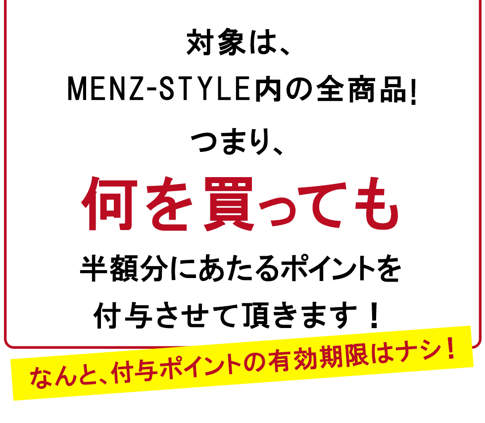 半額ポイント還元キャンペーン