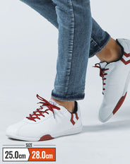 マリンデザインレースアップローカットスニーカー