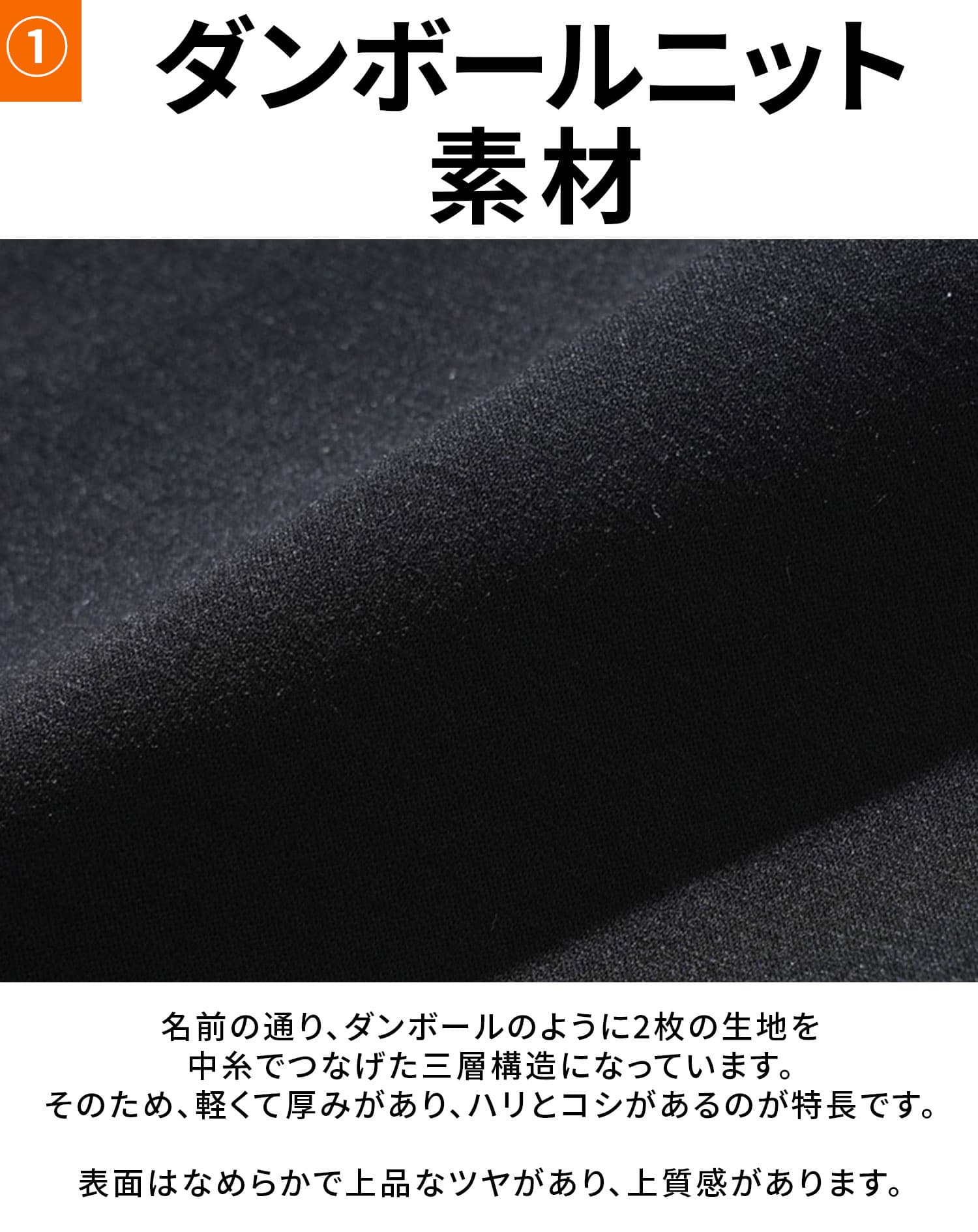 ダンボールニット素材長袖プルオーバーパーカー