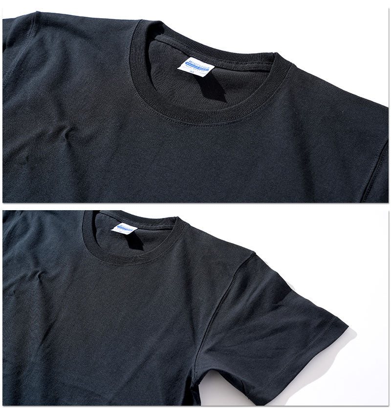 黒半袖Tシャツ×ベージュチノパン 60代メンズ2点セット biz
