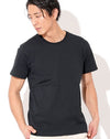 厚手7.1オンスクルーネックスーパーヘビーウェイト半袖黒Tシャツ Biz