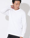 厚手7.1オンスクルーネックスーパーヘビーウェイト長袖リブTシャツ Biz