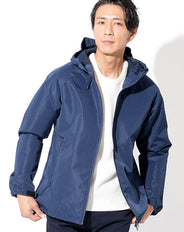 防風撥水ラグランスリーブスポーティシェルパーカー Biz
