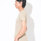 Tシャツ専用インナー　汗取りパット付きカットオフUネック短半袖Tシャツ