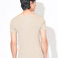 Tシャツ専用インナー　汗取りパット付きカットオフUネック短半袖Tシャツ