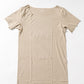Tシャツ専用インナー　汗取りパット付きカットオフUネック短半袖Tシャツ