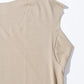 Tシャツ専用インナー　汗取りパット付きカットオフUネックノースリーブTシャツ　肌着 インナー 下着 乳首 透けない 汗染み 防止 夏 ノースリーブ カットオフ uネック