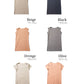 Tシャツ専用インナー　汗取りパット付きカットオフUネックノースリーブ・半袖Tシャツ